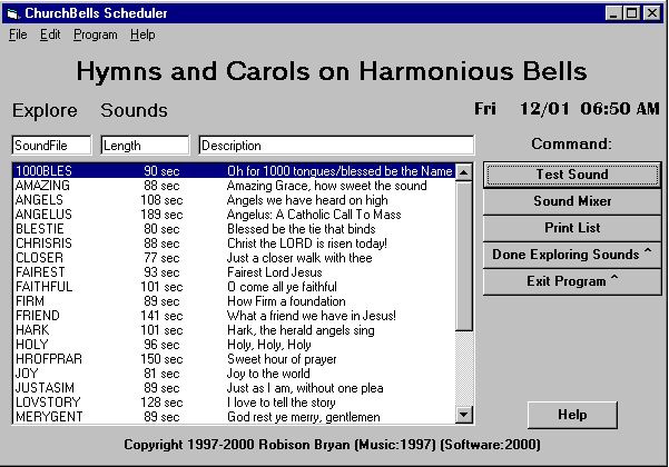 Screenshot for ChurchBells 4.2.4